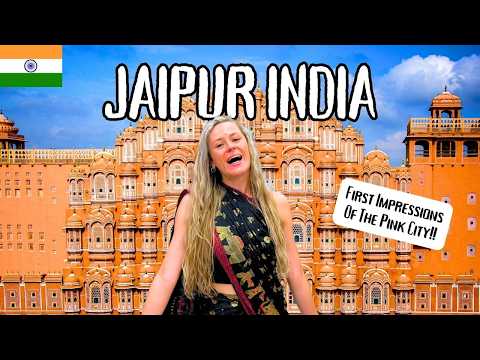 Jaipur India First Impressions | All The Highlights of India's PINK CITY! 🇮🇳