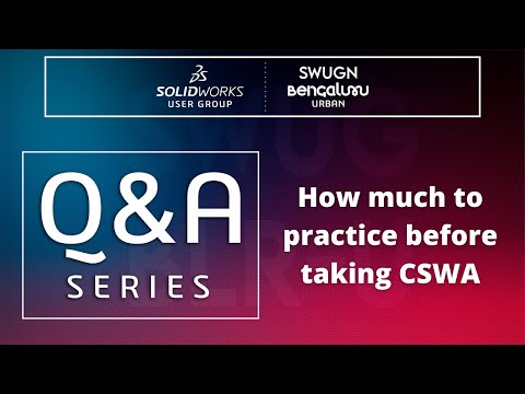 How much time should we invest into practice before taking CSWA?