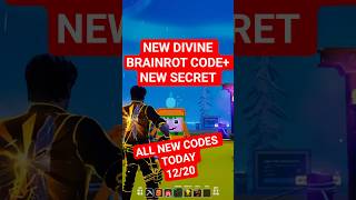 FRUITS VS BRAINROTS MAP FORTNITE CREATIVE NEW SECRET CODE, ADMIN EVENT NEW 50 X LUCKS WORK? #shorts