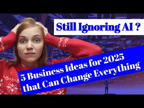 5 Mind-Blowing New Business Ideas 2025 You’ve Never Heard Of (Yet!) | Make Money with AI