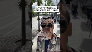 Send in those applications! 💌✨ #studenthelp #collegetips #internship #internshiptips #studenttips