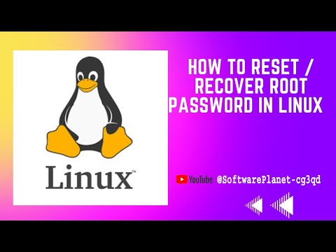 FORGOT ROOT PASSWORD IN LINUX