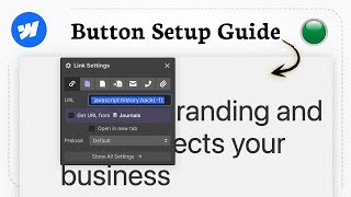 How to add a button in Webflow (Interactive Button)