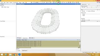 Geometry of Open Pit mine by Building Block Pane in FLAC3D