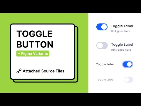 Advanced Toggle/Switch Components in Figma: Variants & Auto Layout - A Step-by-Step Guide