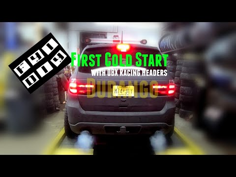 Dodge Durango RT 5.7L Hemi with OBX Racing Long Tube Headers - First Cold Start