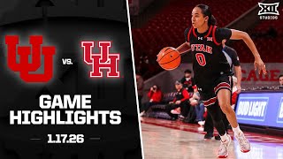 Utah vs. Houston Game Highlights | 2025-26 Big 12 Women's Basketball