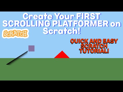Creating Your First Scrolling Platformer on Scratch - LEARN HOW!