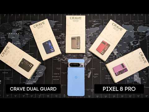 The Crave Dual Guard Case for the Pixel 8 Pro!