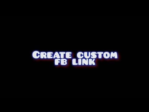 Make your own custom Facebook Link 😎😎 || Facebook Custom user link