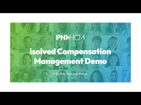 isolved Compensation Management Demo | Powered by PNI•HCM