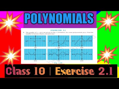 Class 10  Exercise 2.1 Zeroes from Graph in one second 😱🔥
