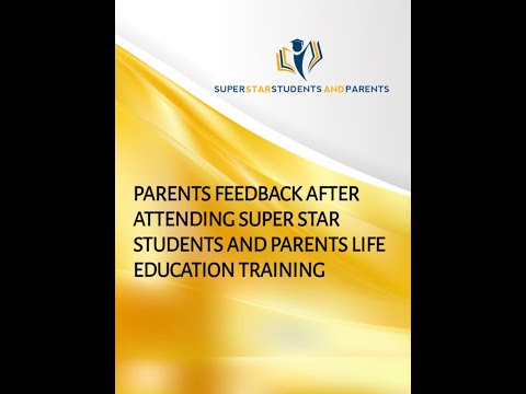 Great words were expressed by parents after attending SSSP LIFE EDUCATION workshop