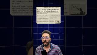 11,000 Startups Closed in 2025 — The Harsh Truth #startups #indianstartup