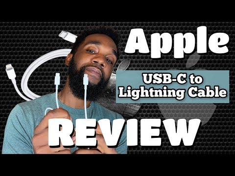 Apple Lightning to USB-C Cable Review