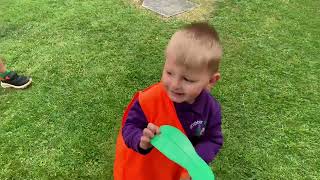 Active hour outside colour matching items, problem solving, daily mile, having fun