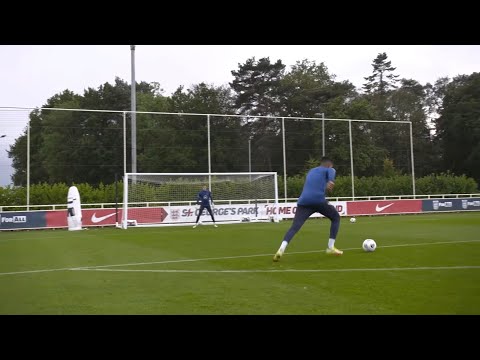 U-21イングランド代表 シュート練習 2021.10 England U-21: Shooting Practice