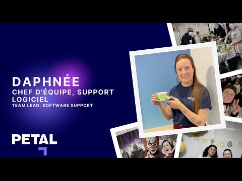 Daphnée - Chef d'équipe, support logiciel