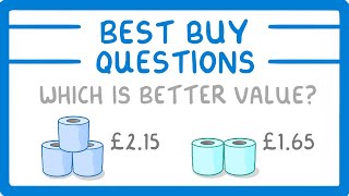 GCSE Maths - How to Solve Best Buy Questions (2026/27 exams)
