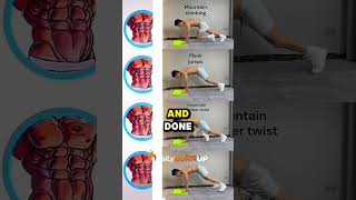 Flat Abs in 1 Minute! 💥 Home Core Workout | No Equipment