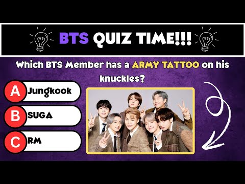 🎤 BTS QUIZ TIME | ONLY TRUE ARMYS CAN PASS 💜