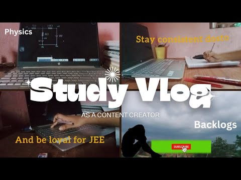 A day in my life of jee aspirants 2026 and a youtuber?||  My Study plan, Lakshya Batch 2026 #jee