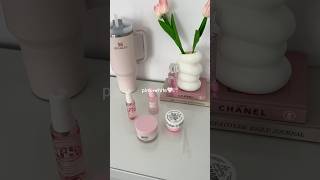 Soft pink & clean white — the calmest combo ever #softvibes #aesthetic #softtones #glowy #softcolor