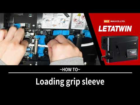 How to load Grip Sleeve | LM-3000Pro Tutorial