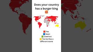 Does your country have a Burger King? #shorts #countries #viral #empires | Speed Statics