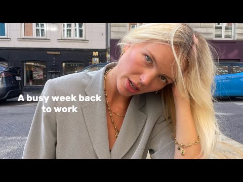 Copenhagen vlog | crazy busy week running around the city | Katarina Krebs