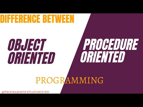 Difference Between OOPS and POP  | what is OOPS & POPS concept
