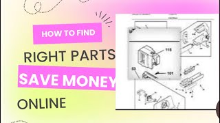 How To Find and Order CORRECT Appliance Parts | The Secret is Out