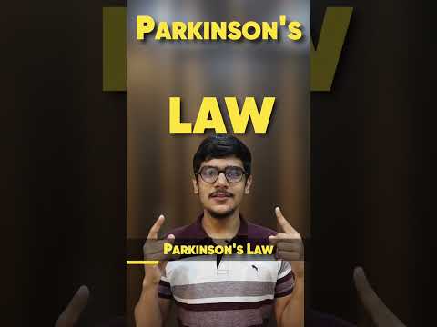 Parkinson's Law | #shorts #viral #productivity | Nikhil Sheoran