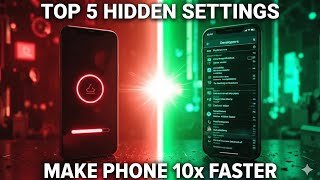 5 Secret Android Settings You Need to Turn ON Now! 🤯 (2025)
