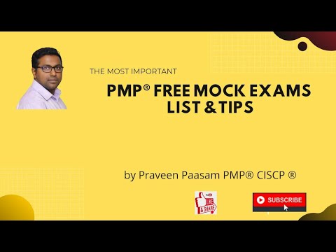 PMP Free Mock Exams List and Tips
