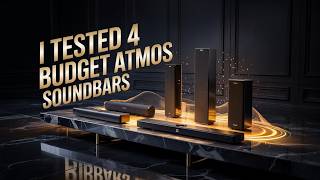 I Tested 4 Budget Dolby Atmos Soundbars – Here’s the Best One 🔊