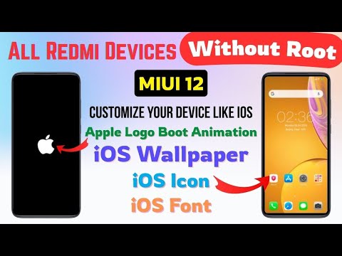 Full Customize Like IOS On Redmi Devices 🔥 | Insall iOS Without Root | Easy Way 2025
