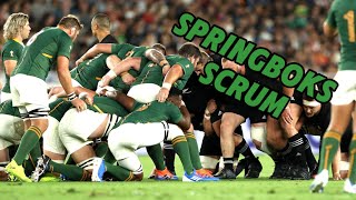 The worlds most destructive scrum of all time - the Springboks