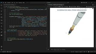 Interactive 3D Drill String