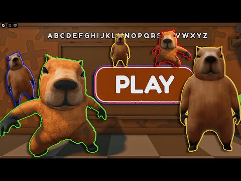 🐾 CAPYBARAS SCHOOL RUN OBBY IS CHAOS! (Can I Survive?) | Roblox