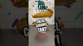 KATIE’S ANZAC CARAMEL TART! Recipe in comments 🥰