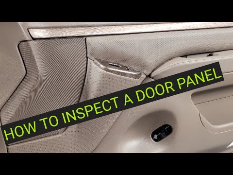 Door panel inspection