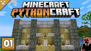 MY MINECRAFT JOURNEY BEGINS! | Pythoncraft (Minecraft Survival Let's Play) | Episode 1