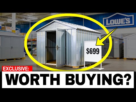 2 Lowe’s Storage Sheds To AVOID At ALL Costs (And 11 That Are ACTUALLY Worth It)