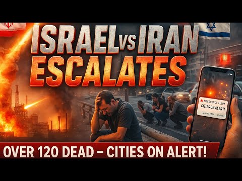 ISRAEL vs IRAN: War Escalates! 🚨 Over 120 Dead | Missiles Rain Down on Cities