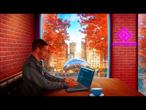 🍁Autumn Morning Coding in Chicago | LoFi Jazz Hip-Hop [Code - Relax - Study]