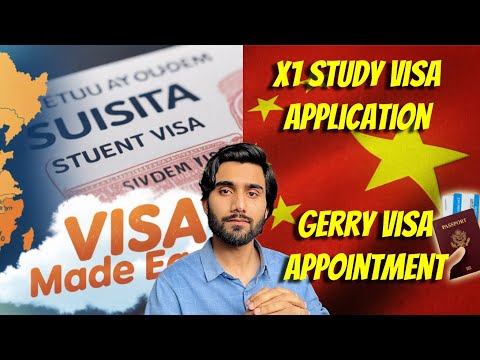 How to Apply for China X1 Student Visa?Gerry Visa Office Appointment | Step-by-Step Guide 2025