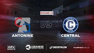 Decathlon Lebanese Basketball Championship | Round 13 - Antonine vs Central