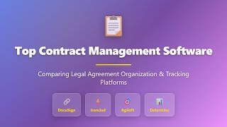 Top Contract Management Software Comparison 2025