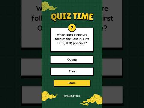 Computer science quiz #computerscience #quiztime #tech #programming #softwareengineering #learn